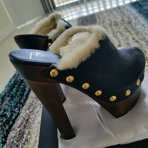 Giuseppe Zanotti Platform Mule Shoes